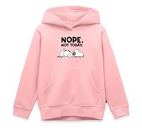 Spreadshirt Peanuts Snoopy Nope Not Today Pas Aujourd'hui Sweat À Capuche Enfant Premium