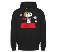 Spreadshirt Peanuts Snoopy Pilote Sweat À Capuche Unisexe
