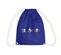 Spreadshirt Peanuts Snoopy Vélo Humour Sac À Dos Cordon, taille unique, bleu roi