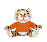 Spreadshirt Peluche Tigre À Personnaliser avec Photo Ou Texte | Peluche Personnalisée | Peluche Tigre, Taille Unique, Orange doré