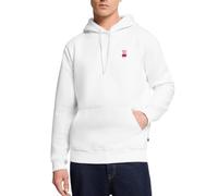 Spreadshirt Peppa Pig Design de Poitrine Broderie Sweat À Capuche Premium Homme, XXL, Blanc