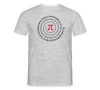 Spreadshirt Pi Écriture Décimale en Cercle Sciences Nerd T Shirt Homme