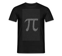 Spreadshirt Pi Écriture Décimale Et Symbole Géometrie T-Shirt Homme, L, Noir