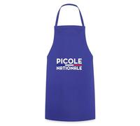 Spreadshirt Picole Nationale Humour Design Apéro Drôle Police EVG EVJF Tablier Cuisine, taille unique, bleu royal