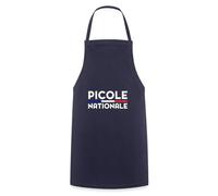 Spreadshirt Picole Nationale Humour Design Apéro Drôle Police EVG EVJF Tablier Cuisine, taille unique, marine