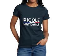 Spreadshirt Picole Nationale Humour Design Apéro Drôle Police T Shirt Femme, S, Marine