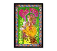 Spreadshirt Pink Floyd Concert à Londres Poster 40x60 cm, taille unique, blanc