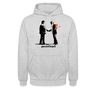 Spreadshirt Pink Floyd Couverture Et Logo Sweat À Capuche Unisexe