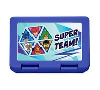 Spreadshirt PJ Masks Super Team Avec Différents PJ Masks Lunch Box, taille unique, bleu royal