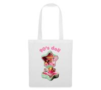 Spreadshirt Polly Pocket™ Design De Poupée Années 90 Tote Bag, Taille Unique, Blanc