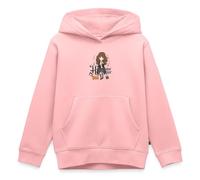Spreadshirt Pull À Capuche Premium Enfant Harry Potter Enfant Hermione Granger Chibi, Pull Harry Potter Fille, 158/164 (12 Ans), Rose
