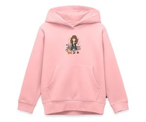 Spreadshirt Pull À Capuche Premium Enfant Harry Potter Enfant Hermione Granger Chibi, Pull Harry Potter Fille, 122/128 (6 Ans), Rose
