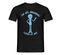 Spreadshirt Rick Et Morty I'm Mr Meeseeks T Shirt Homme, L, Noir