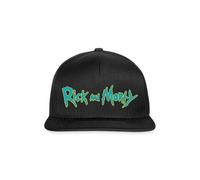 Spreadshirt Rick Et Morty Logo Original De La Série Casquette Snapback, Taille Unique, Noir/Noir