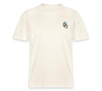 Spreadshirt Rick & Morty Têtes comme Design De Broderie T-Shirt Bio Unisexe, XS, Blanc Nature