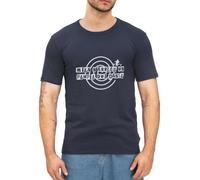 Spreadshirt Rien N'Arrête Un Peuple Qui Danse T-Shirt Moulant Homme, M, Bleu Marine