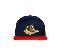 Spreadshirt Rubik's Cube en Train De Fondre Jouet Culte Casquette Snapback