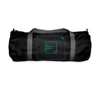 Spreadshirt Sac De Sport Personnalisable avec Texte Ou Motif Individuelle Sac De Sport, Taille Unique, Noir