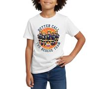 Spreadshirt Sam Le Pompier™ Call The Rescue Team T Shirt Enfant