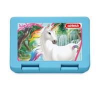 Spreadshirt Schleich bayala Licorne Arc-En-Ciel Lunch Box, taille unique, bleu saphir