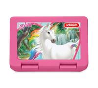 Spreadshirt Schleich bayala Licorne Arc-En-Ciel Lunch Box, taille unique, rose