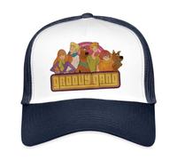Spreadshirt Scooby-Doo Bande Groovy Casquette Trucker, Taille Unique, Blanc/Marine