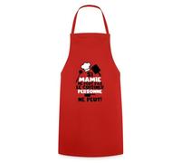 Spreadshirt Si Mamie Ne Peut Pas Le Cuisiner Meilleure Grand-Mère Tablier Cuisine, taille unique, rouge
