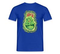 Spreadshirt SOS Fantômes Ghostbusters Please Don't Bust Me Bouffe-Tout T Shirt Homme, L, Bleu foncé