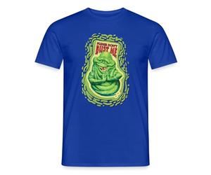 Spreadshirt SOS Fantômes Ghostbusters Please Don't Bust Me Bouffe-Tout T Shirt Homme, M, Bleu foncé