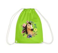 Spreadshirt Spirit Le Jeune Étalon En Liberté Merch Sac À Dos Cordon