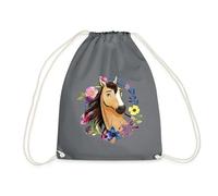 Spreadshirt Spirit Le Jeune Étalon En Liberté Merch Sac À Dos Cordon
