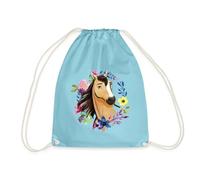 Spreadshirt Spirit Le Jeune Étalon En Liberté Merch Sac À Dos Cordon | Cadeau Cheval Équitation