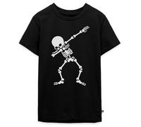 Spreadshirt Squelette Danse Le Dab T Shirt Ado Premium, 146/152 (10 Ans), Noir