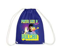 Spreadshirt Star Trek Anniversaire Party Like A Vulcan Sac À Dos Cordon, taille unique, bleu roi