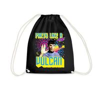 Spreadshirt Star Trek Anniversaire Party Like A Vulcan Sac À Dos Cordon, taille unique, noir