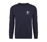Spreadshirt Star Trek Discovery Emblème Starfleet Poitrine Sweat Unisexe, M, Marine