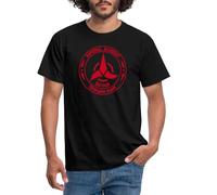 Spreadshirt Star Trek Discovery Klingons Qo'nos Académie T-Shirt Homme, XXL, Noir