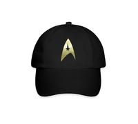 Spreadshirt Star Trek The Original Series L’équipage Logo Casquette Classique, Taille Unique, Noir/Noir