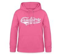Spreadshirt Sweat À Capuche Femme Équitation Cheval Equipement, Vêtement Cavalière Et Fière De l'Être, Cadeau Équitation Sweat Cheval, M, Rose