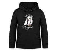 Spreadshirt Sweat À Capuche Femme Harry Potter Lettre d'Hedwige, Sweat Femme Harry Potter, Cadeau Hogwarts Poudlard, M, Noir