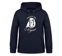 Spreadshirt Sweat À Capuche Femme Harry Potter Lettre d'Hedwige, Sweat Femme Harry Potter, Cadeau Hogwarts Poudlard, S, Marine