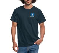 Spreadshirt Ted Lasso A.F.C Richmond Petit Logo T-Shirt Homme, M, Marine