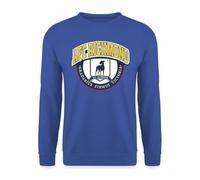 Spreadshirt Ted Lasso AFC Richmond Logo Sweat Unisexe, S, Bleu Royal