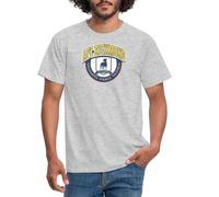 Spreadshirt Ted Lasso AFC Richmond Logo T Shirt Homme, XXL, Gris chiné