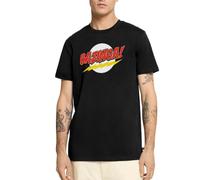 Spreadshirt The Big Bang Theory Bazinga BD T Shirt Homme Premium, XL, Noir