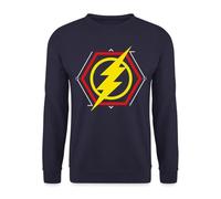 Spreadshirt The Flash Éclair Jaune Symbole Sweat Unisexe