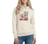 Spreadshirt Tom Et Jerry Amis Heureux Sweat À Capuche Femme