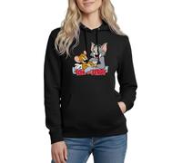 Spreadshirt Tom Et Jerry Amis Heureux Sweat À Capuche Femme