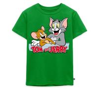 Spreadshirt Tom Et Jerry Amis Heureux T Shirt Enfant Premium