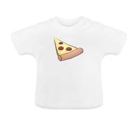 Spreadshirt Tranche Pizza Look Coordonné Part 2 T Shirt Bébé Bio, 12-18 Mois, Blanc